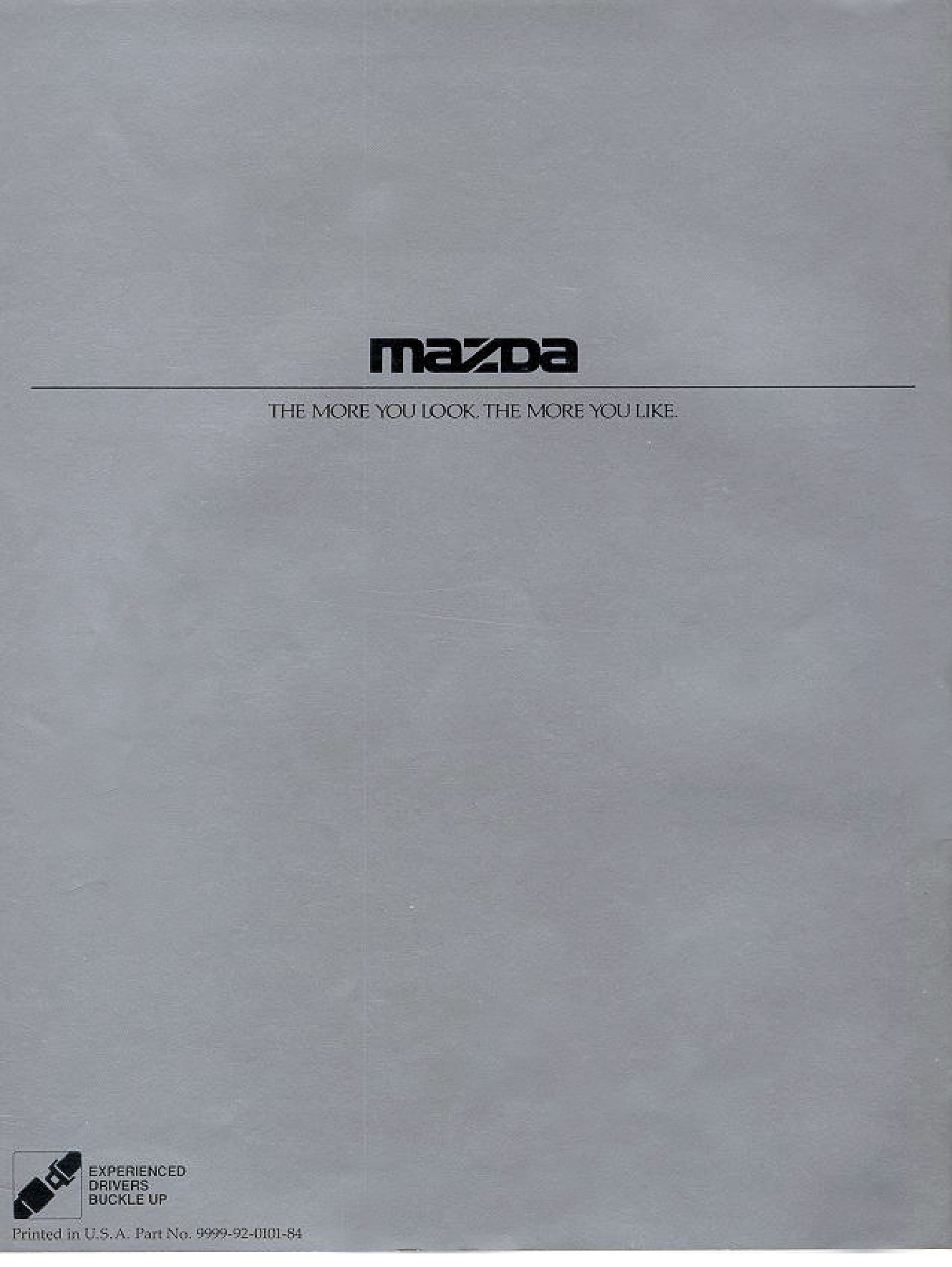1984 Mazda RX-7 Brochure Page 11